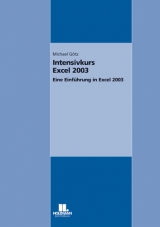 Arbeitsheft Intensivkurs Excel 2003 - Götz, Michael