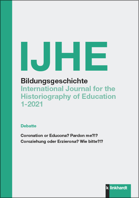 IJHE Bildungsgeschichte - International Journal for the Historiography of Education - 