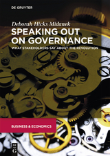 Speaking Out on Governance -  Deborah Hicks Midanek