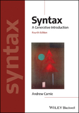 Syntax -  Andrew Carnie