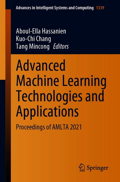 Advanced Machine Learning Technologies and Applications - 