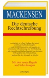 Mackensen: Die deutsche Rechtschreibung