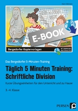 Täglich 5 Minuten Training: Schriftliche Division - Karin Hohmann