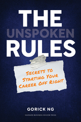 Unspoken Rules -  Gorick Ng