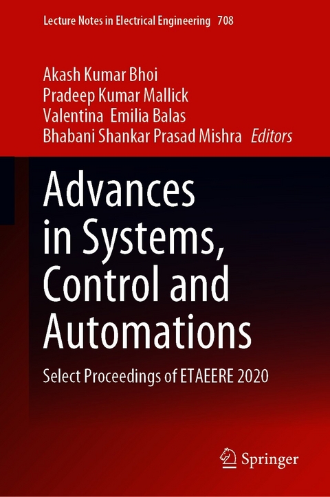 Advances in Systems, Control and Automations - 