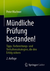 Mündliche Prüfung bestanden! - Peter Wachner