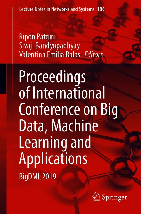 Proceedings of International Conference on Big Data, Machine Learning and Applications - 