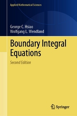 Boundary Integral Equations - George C. Hsiao, Wolfgang L. Wendland