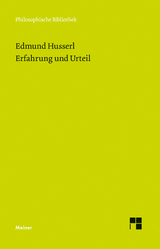 Erfahrung und Urteil - Edmund Husserl