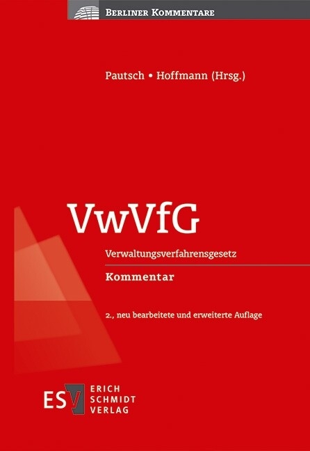 VwVfG -  Daniela Heinemann,  Manuel J. Heinemann,  Lutz Hoffmann,  Arne Pautsch,  Alexander Thiele,  Tim Uschkerei