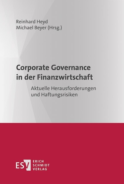 Corporate Governance in der Finanzwirtschaft - 