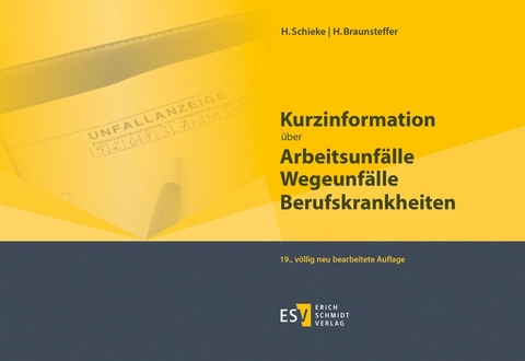 Kurzinformation über Arbeitsunfälle Wegeunfälle Berufskrankheiten -  Heike Braunsteffer