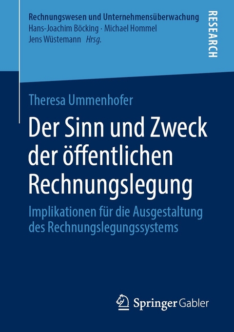 Der Sinn und Zweck der öffentlichen Rechnungslegung - Theresa Ummenhofer