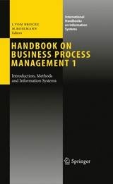 Handbook on Business Process Management 1 - 