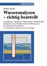 Wasseranalysen - richtig beurteilt - Walter Koelle