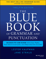 The Blue Book of Grammar and Punctuation - Lester Kaufman, Jane Straus