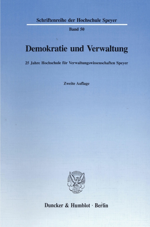 Demokratie und Verwaltung.