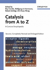 Catalysis from A to Z - Cornils, Boy; Herrmann, Wolfgang A; Schlögl, Robert; Wong, Chi-Huey