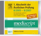 MEDISCRIPT-CD-ROM GK1, Erster Abschnitt der Ärztlichen Prüfung 8/05-8/07 inkl. PHYSIKUM 3/96-3/05 - Spitaletta, Martino