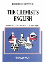 The Chemist's English - Schoenfeld, Robert