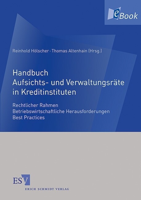 Handbuch Aufsichts- und Verwaltungsräte in Kreditinstituten - 