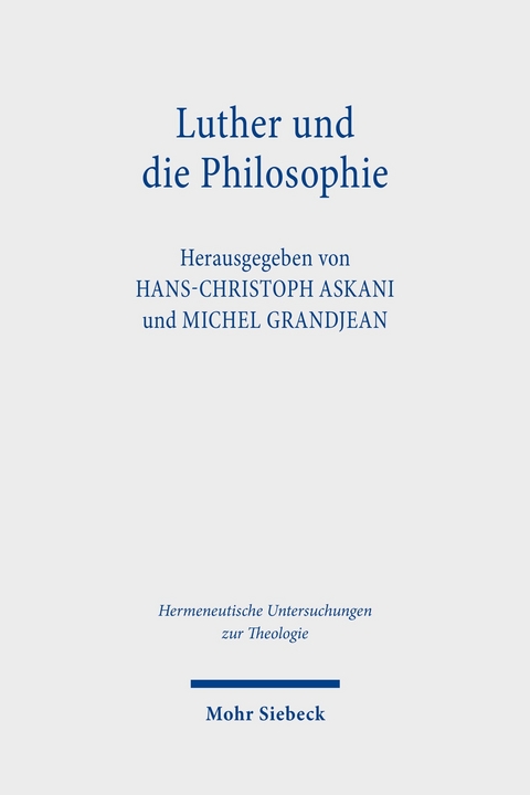 Luther und die Philosophie - 