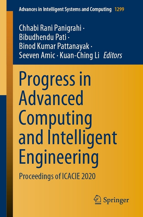 Progress in Advanced Computing and Intelligent Engineering - 