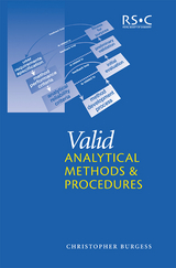 Valid Analytical Methods and Procedures - Chris Burgess