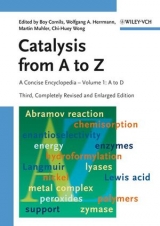 Catalysis from A to Z - Cornils, Boy; Herrmann, Wolfgang A.; Muhler, Martin; Wong, Chi-Huey