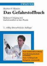 Das Gefahrstoffbuch - Bender, Herbert F