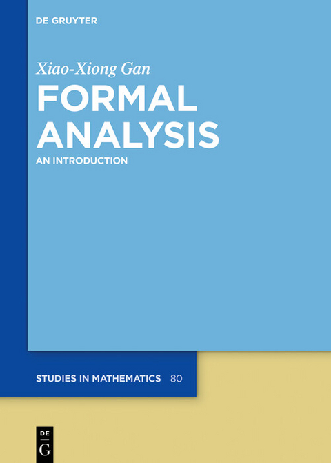 Formal Analysis - Xiao-Xiong Gan