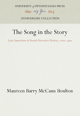 Song in the Story -  Maureen Barry McCann Boulton