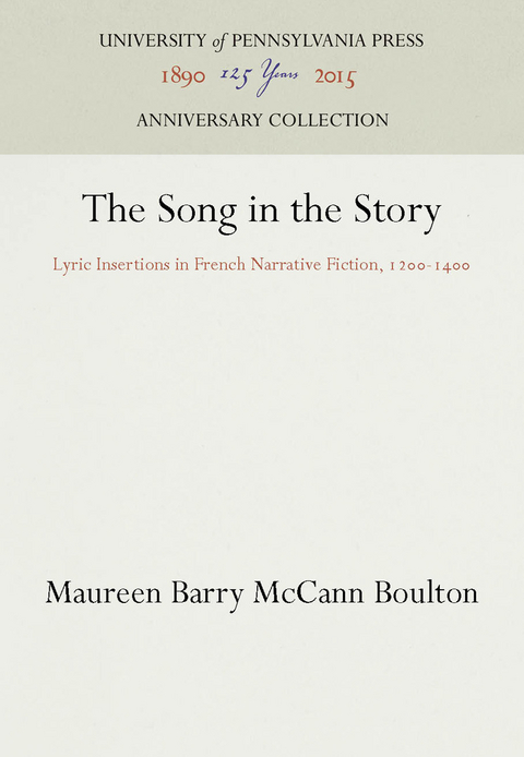 Song in the Story -  Maureen Barry McCann Boulton