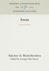 Aman - Antoine De Montchrestien