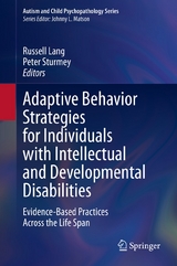 Adaptive Behavior Strategies for Individuals with Intellectual and Developmental Disabilities - 