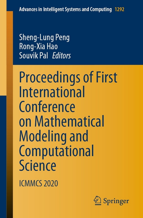 Proceedings of First International Conference on Mathematical Modeling and Computational Science - 