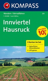 KOMPASS Wanderkarte Innviertel - Hausruck - 