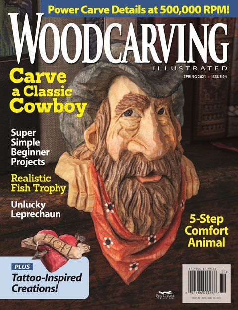 Woodcarving Illustrated Issue 94 Spring 2021 -  Editors of Woodcarving Illustrated