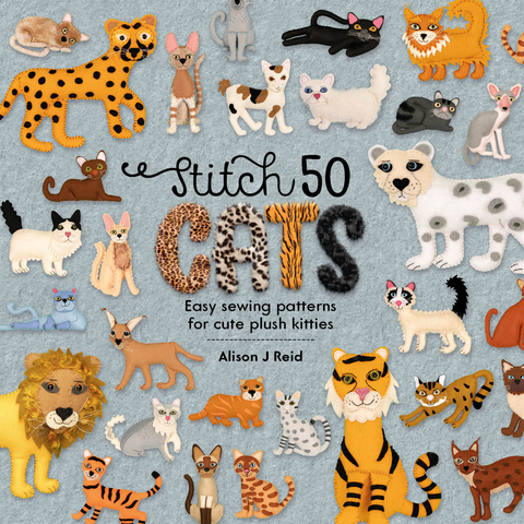 Stitch 50 Cats - Alison J Reid