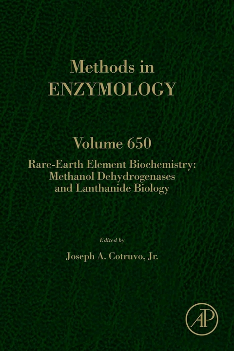 Rare-earth element biochemistry: Methanol dehydrogenases and lanthanide biology - 