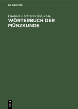 Wörterbuch der Münzkunde - 