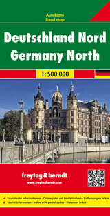 Deutschland Nord, Autokarte 1:500.000 - Freytag-Berndt und Artaria KG