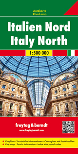 Italien Nord, Autokarte 1:500.000 - Freytag-Berndt und Artaria KG