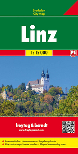 Linz, Stadtplan 1:15.000 - 