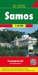 Samos, Autokarte 1:50.000 - 