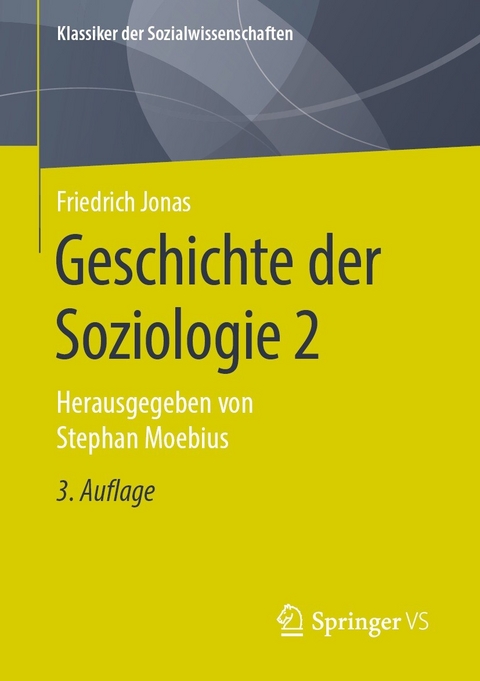 Geschichte der Soziologie 2 - Friedrich Jonas