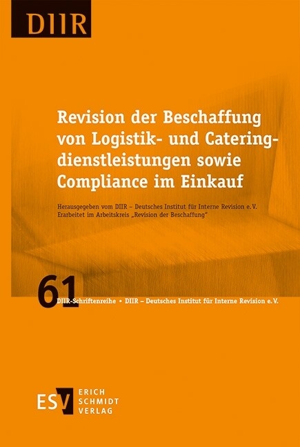 Revision der Beschaffung von Logistik- und Cateringdienstleistungen sowie Compliance im Einkauf