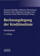 Rechnungslegung der Kreditinstitute - Krumnow, Jürgen; Sprißler, Wolfgang; Bellavite-Hövermann, Yvette; Kemmer, Michael; Alves, Silke; Brütting, Christian; Lauinger, Rolf H.; Löw, Edgar; Naumann, Thomas K.; Paul, Stephan; Pfitzer, Norbert; Scharpf, Paul