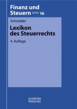 Lexikon des Steuerrechts - Schneider, Josef