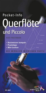 Pocket-Info Querflöte und Piccolo - Hugo Pinksterboer